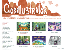 Tablet Screenshot of gorillustrator.com